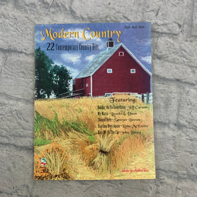 Cherry Lane Music Modern Country 22 Contemporary Country Hits Book 1996
