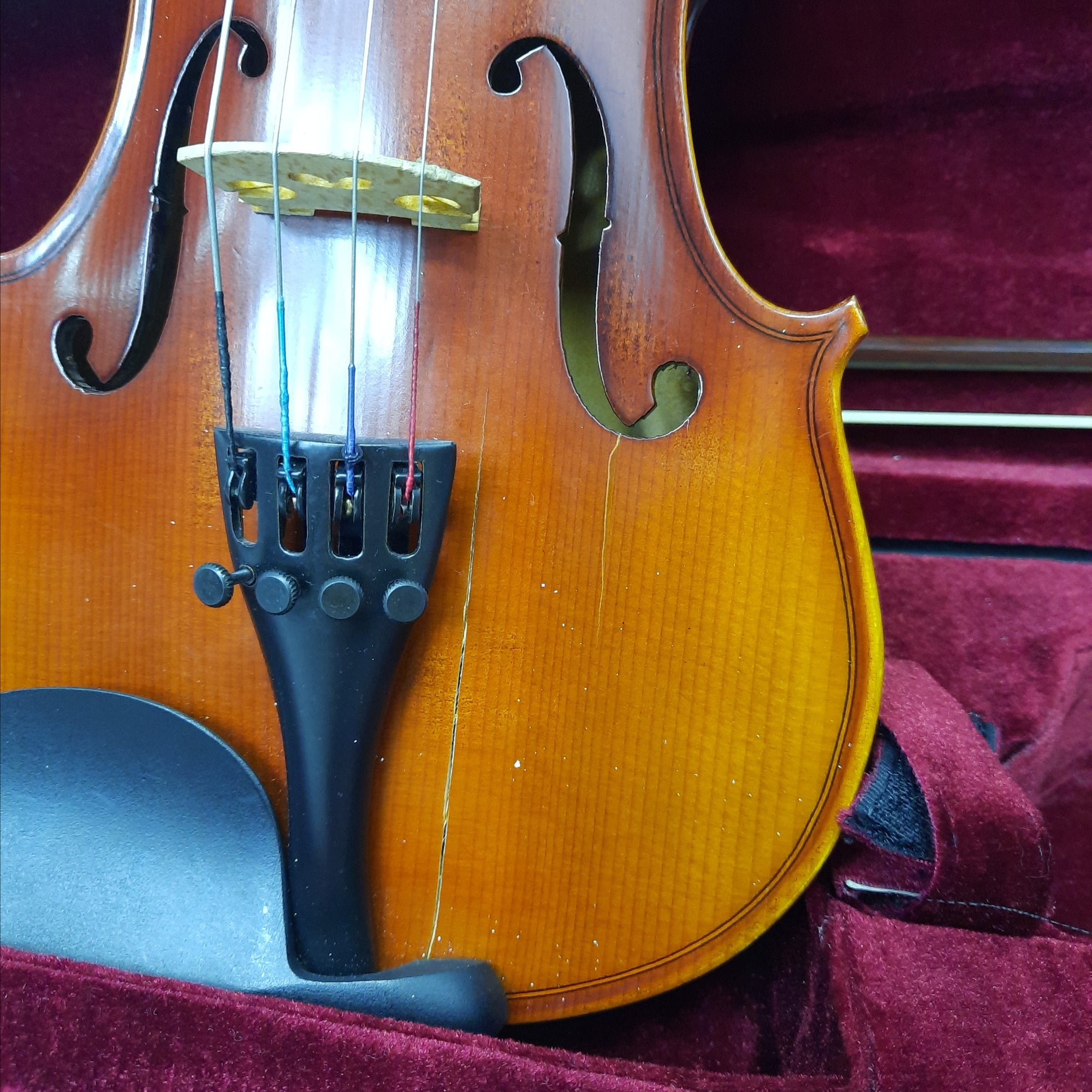 Ametto CA100 12" Viola Outfit w/ Case and Bow