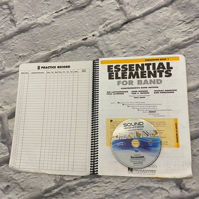 Hal Leonard Essential Elements for Band: Percussion Book 1