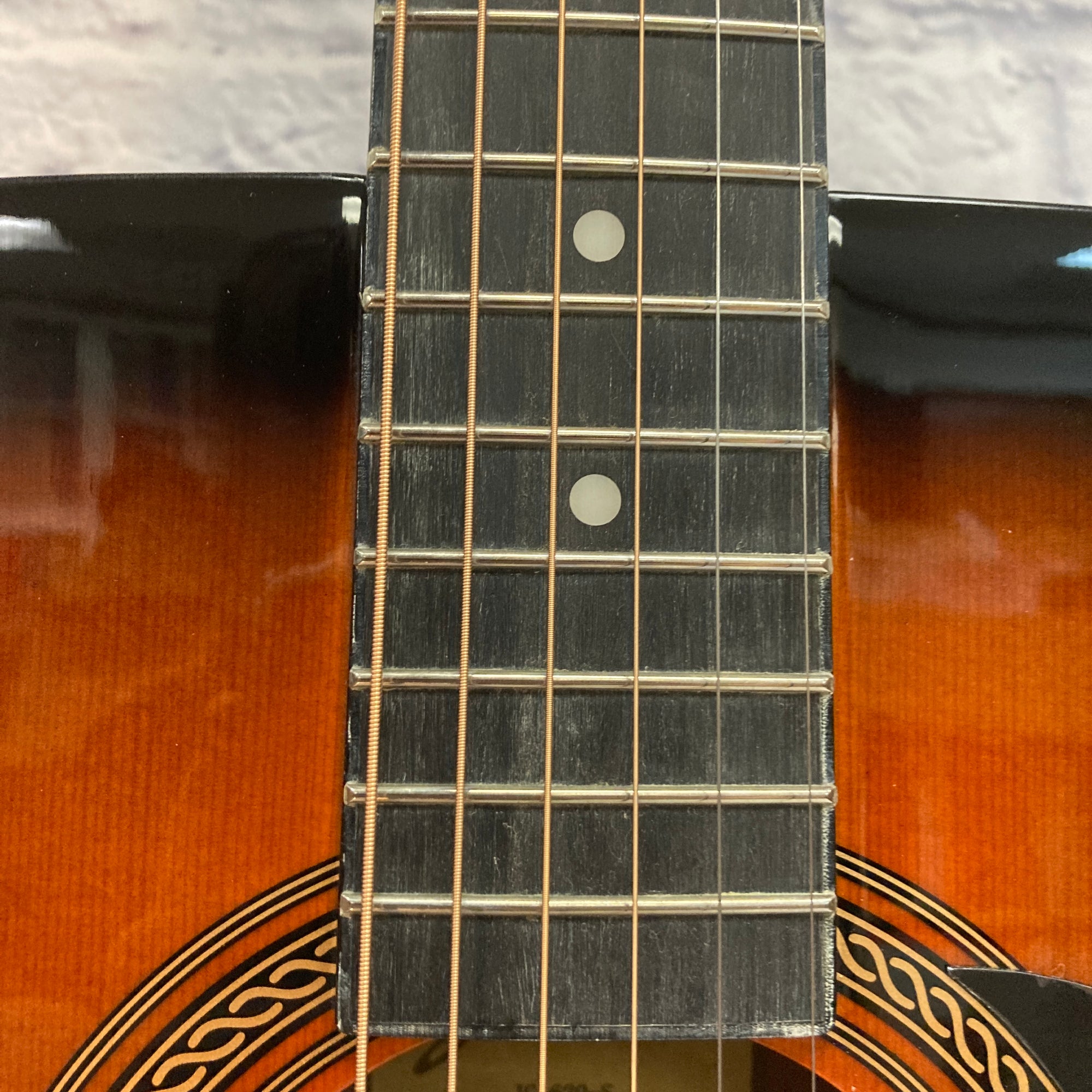 Johnson JG620S Acoustic Guitar (Sunburst)