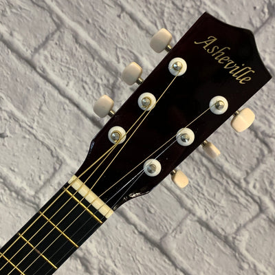Asheville WE-34 3/4 Size Acoustic Guitar