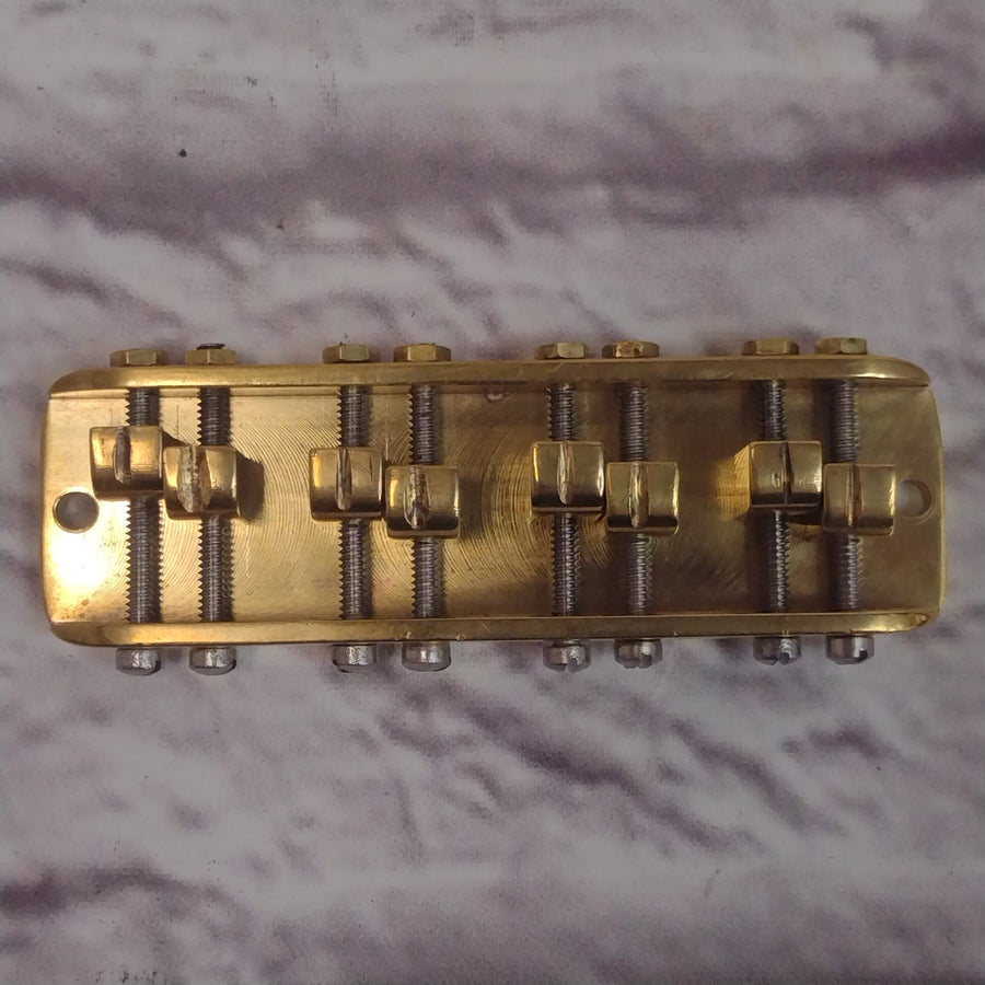 Stars Guitars 8 String Bass Brass Bridge