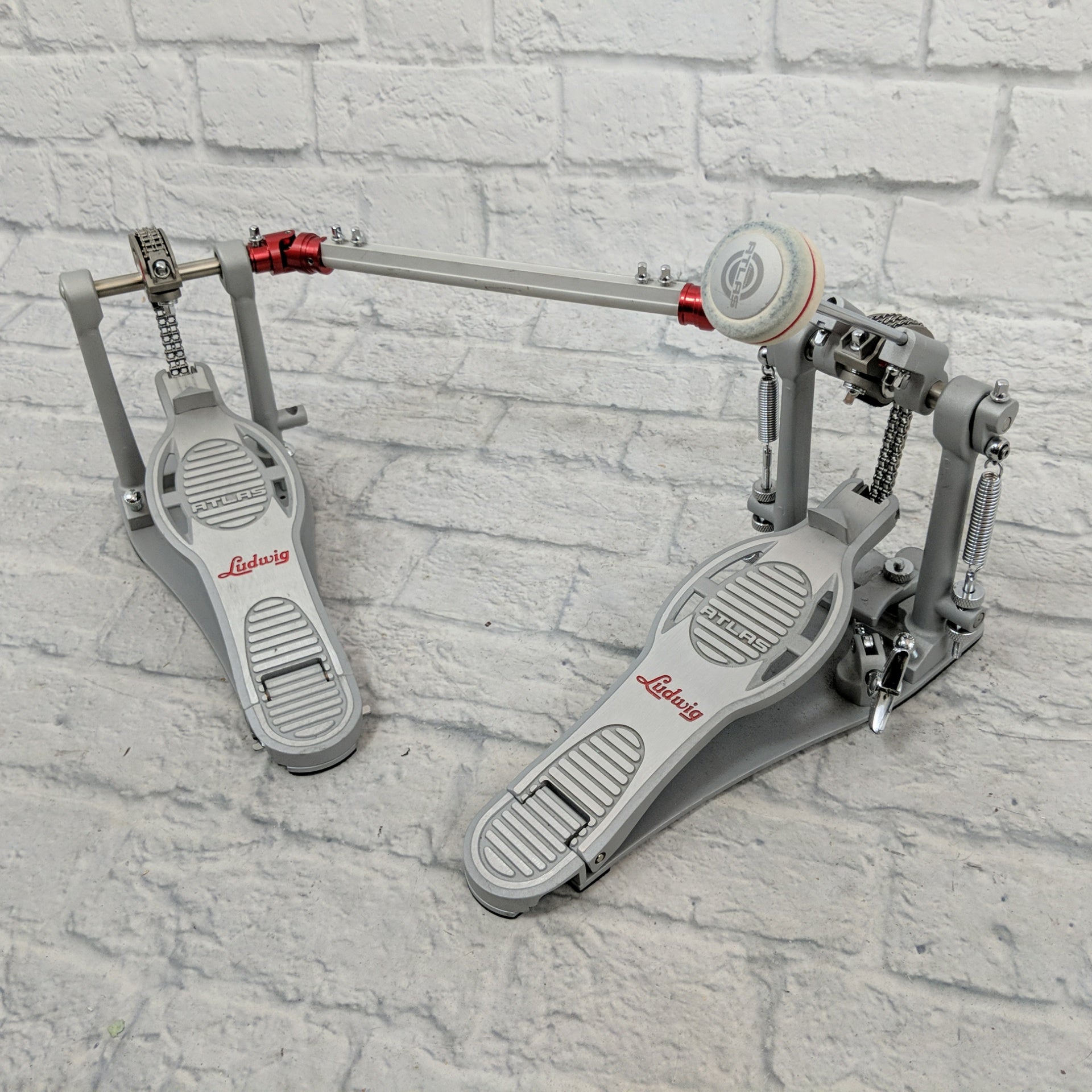 ludwig atlas pro pedal Ludwig Atlas Double Bass Drum Kick Pedal