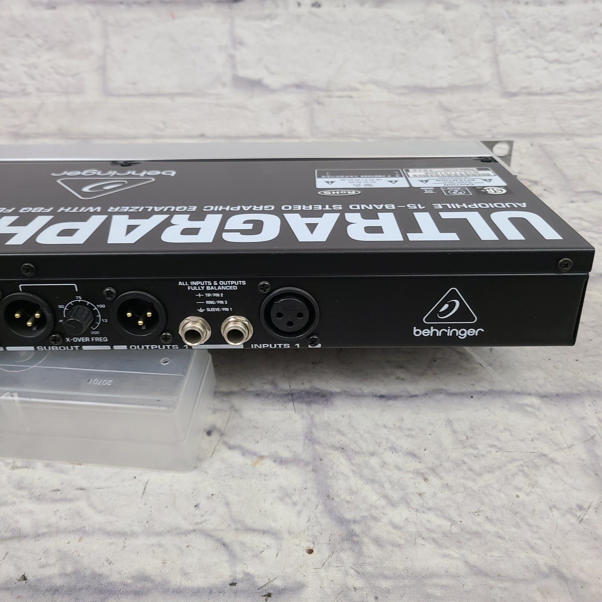 Behringer Ultragraph Pro Home Audio EQ