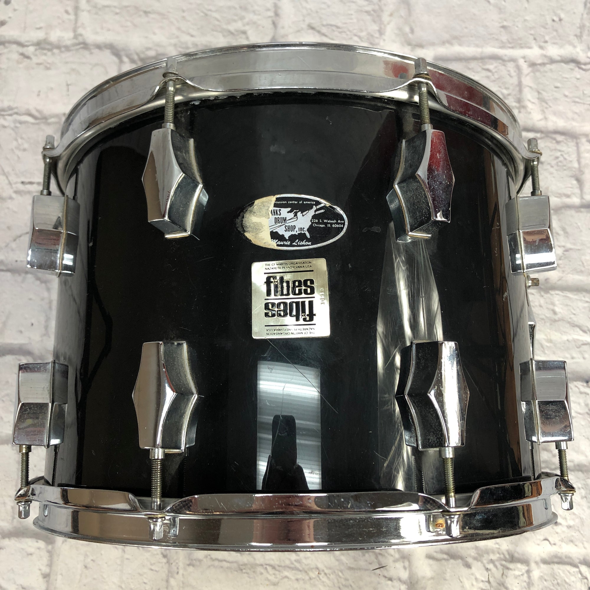 Fibes Vintage 1970s Crystalite 14x10 Rack Tom