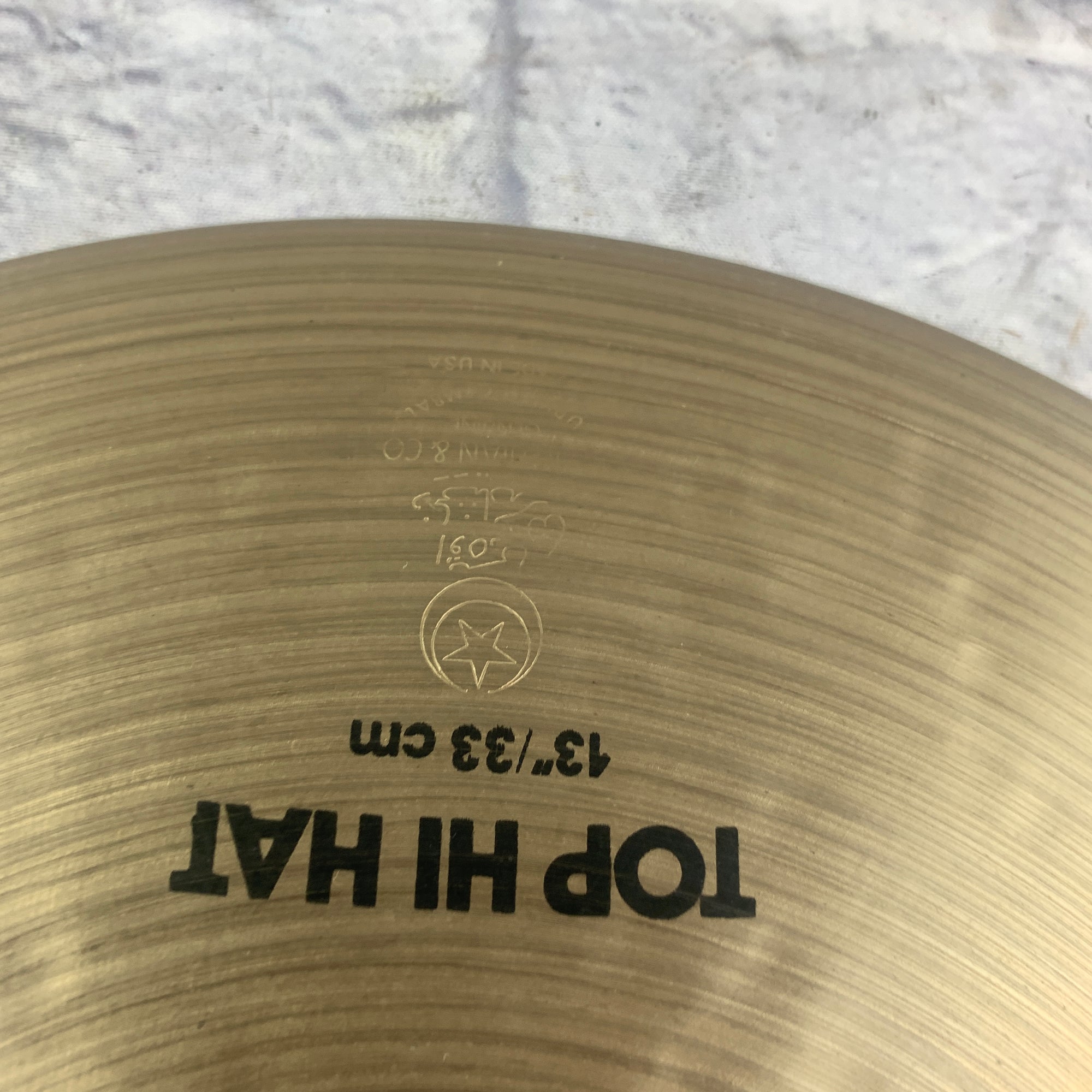 Zildjian 13 K Z Dyno Beat Hi Hat Cymbal Pair