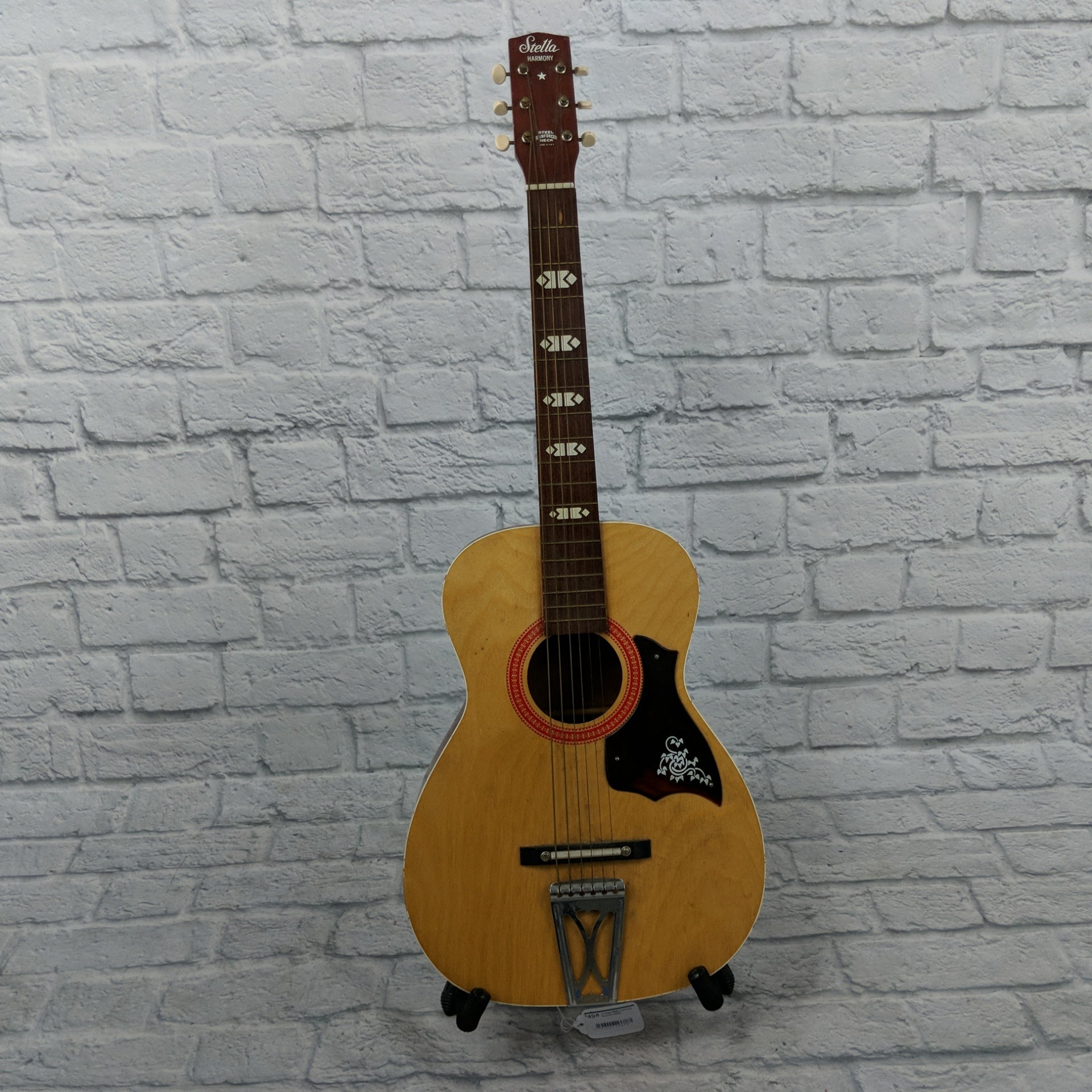 Vintage Stella Harmony H928 Acoustic Guitar