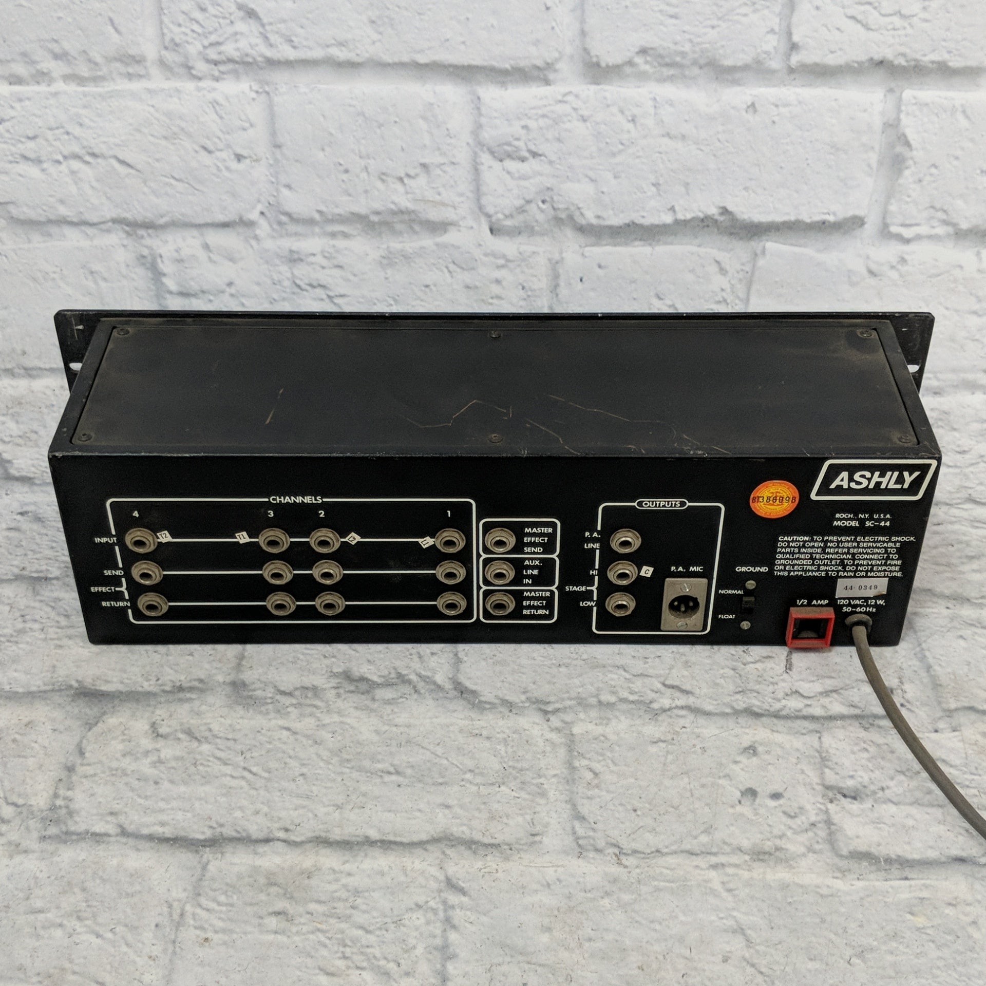 Vintage Ashly SC-44 Keyboard Input Processor