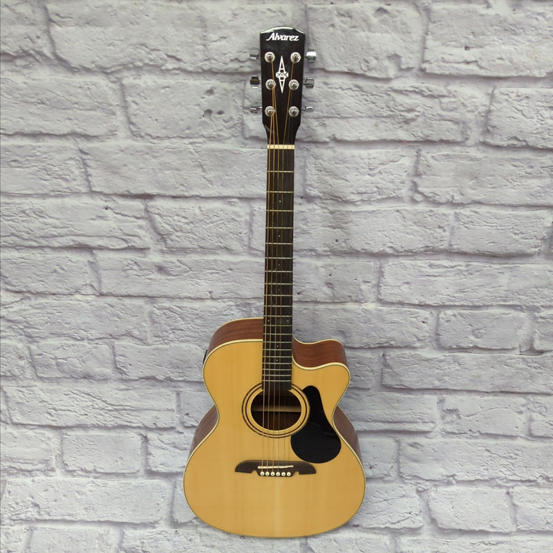 Alvarez Regent Series RF26CE Natural Finish OM/Folk AcousticElectric