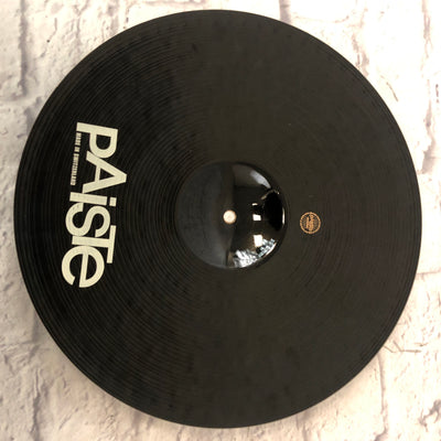 Paiste 17 ColorSound Black Heavy Crash Cymbal