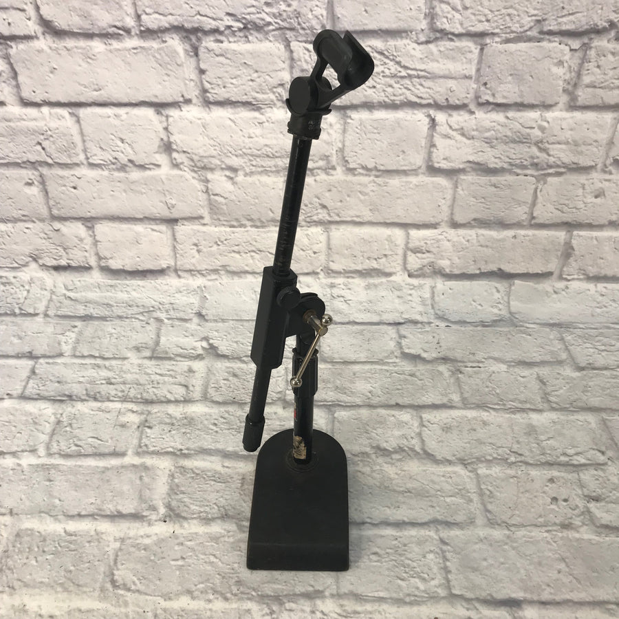Short Boom Microphone Stand with Heavy Base