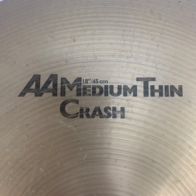 Sabian 18in Medium Thin Crash