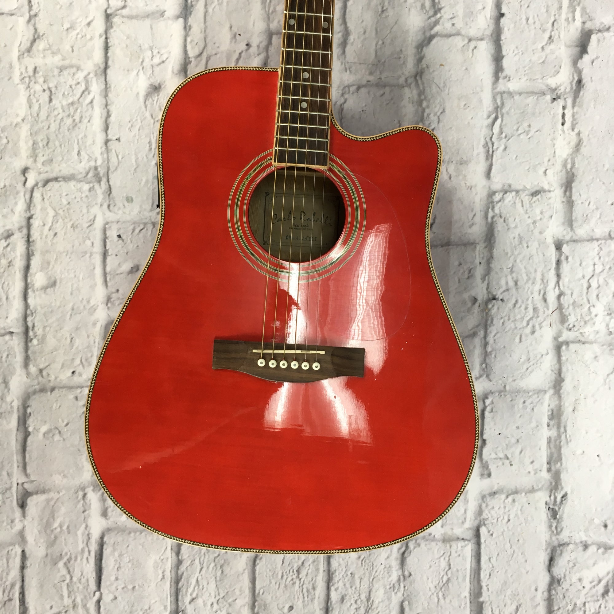 Carlo Robelli CW4124 Dreadnaught Acoustic Guitar