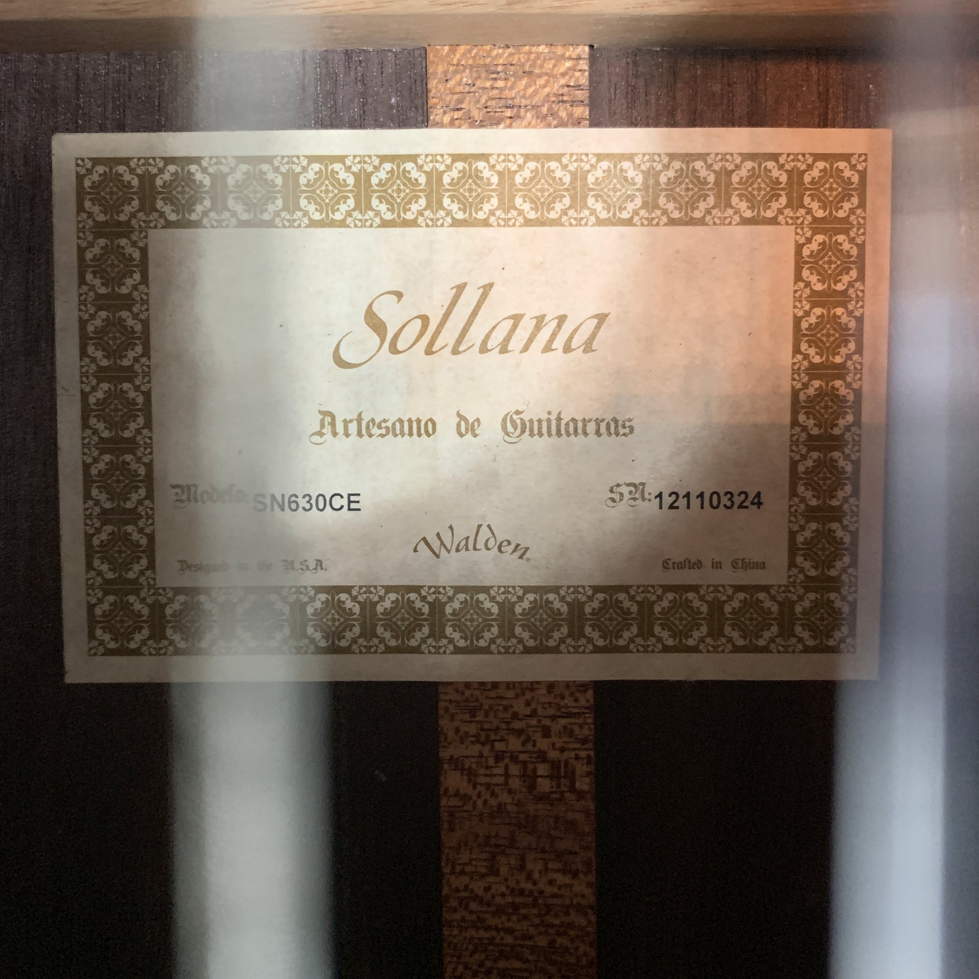 Sollana SN630CE Classical Guitar