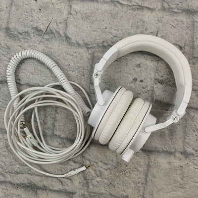 Audio-Technica ATH-M50x-WH Professional Studio Monitor Headphones - White