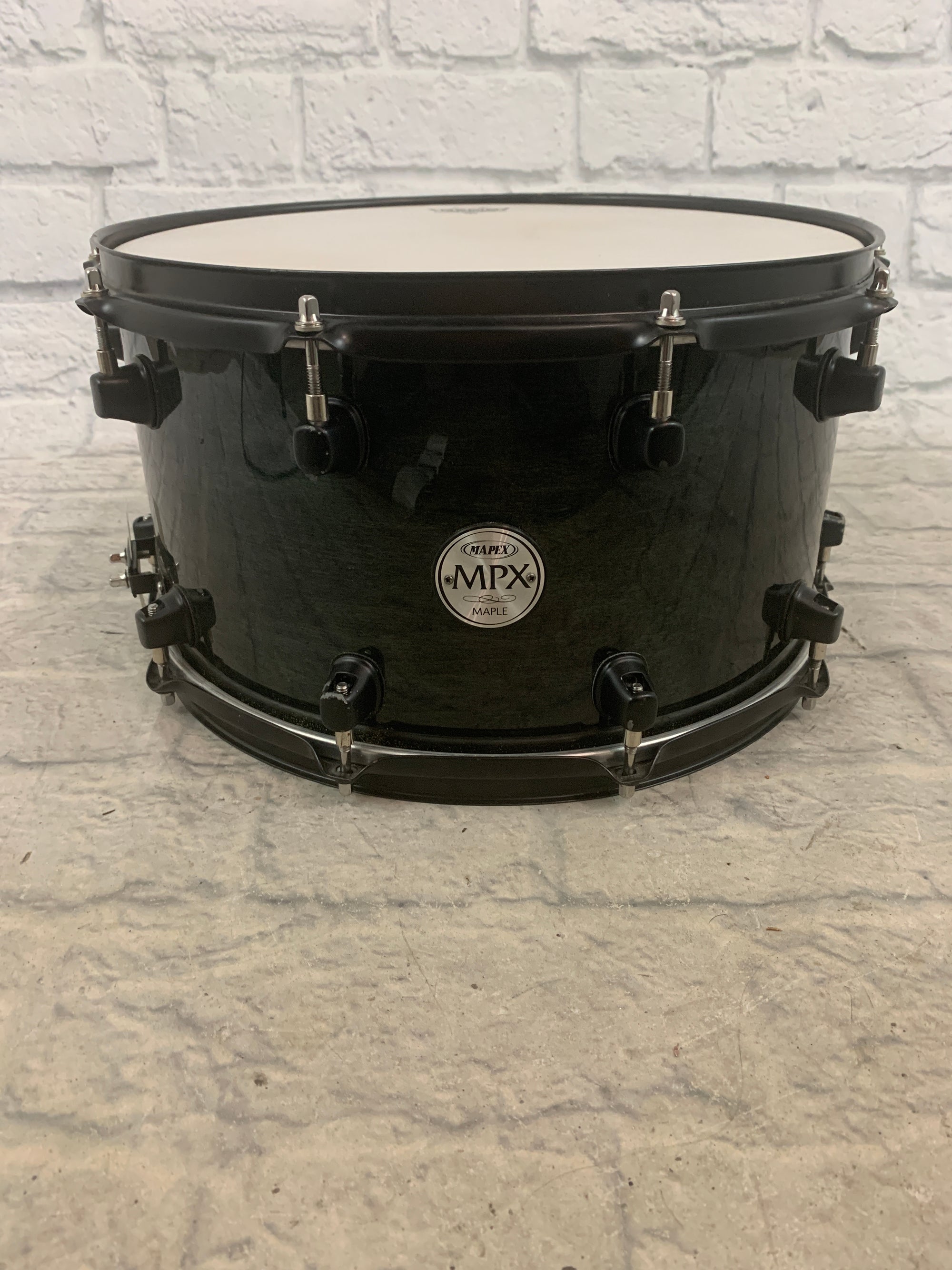 Mapex MPX 8" x 14" Maple Snare - Transparent Black