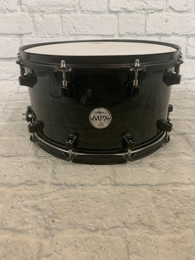 Mapex MPX 8" x 14" Maple Snare - Transparent Black