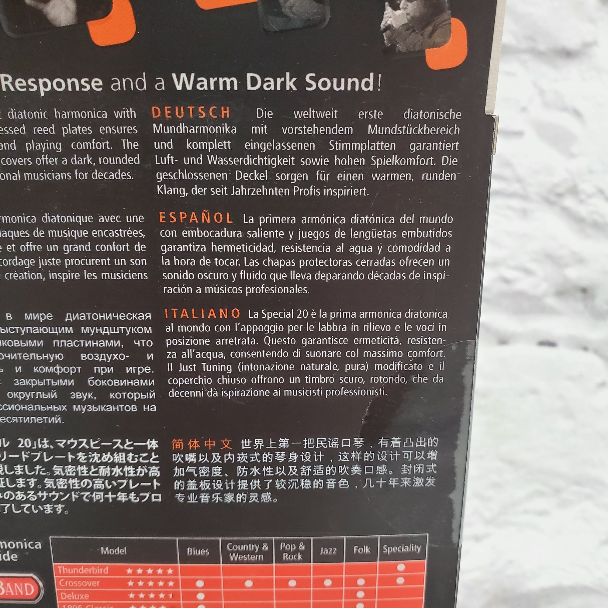 Hohner Special 20 Classic Harmonica Key Of D