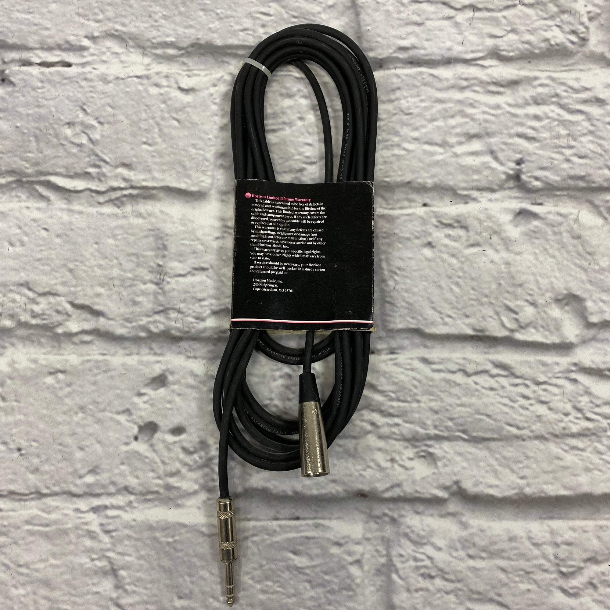 Horizon 20' Multiconductor Microphone/LO-Z Cable