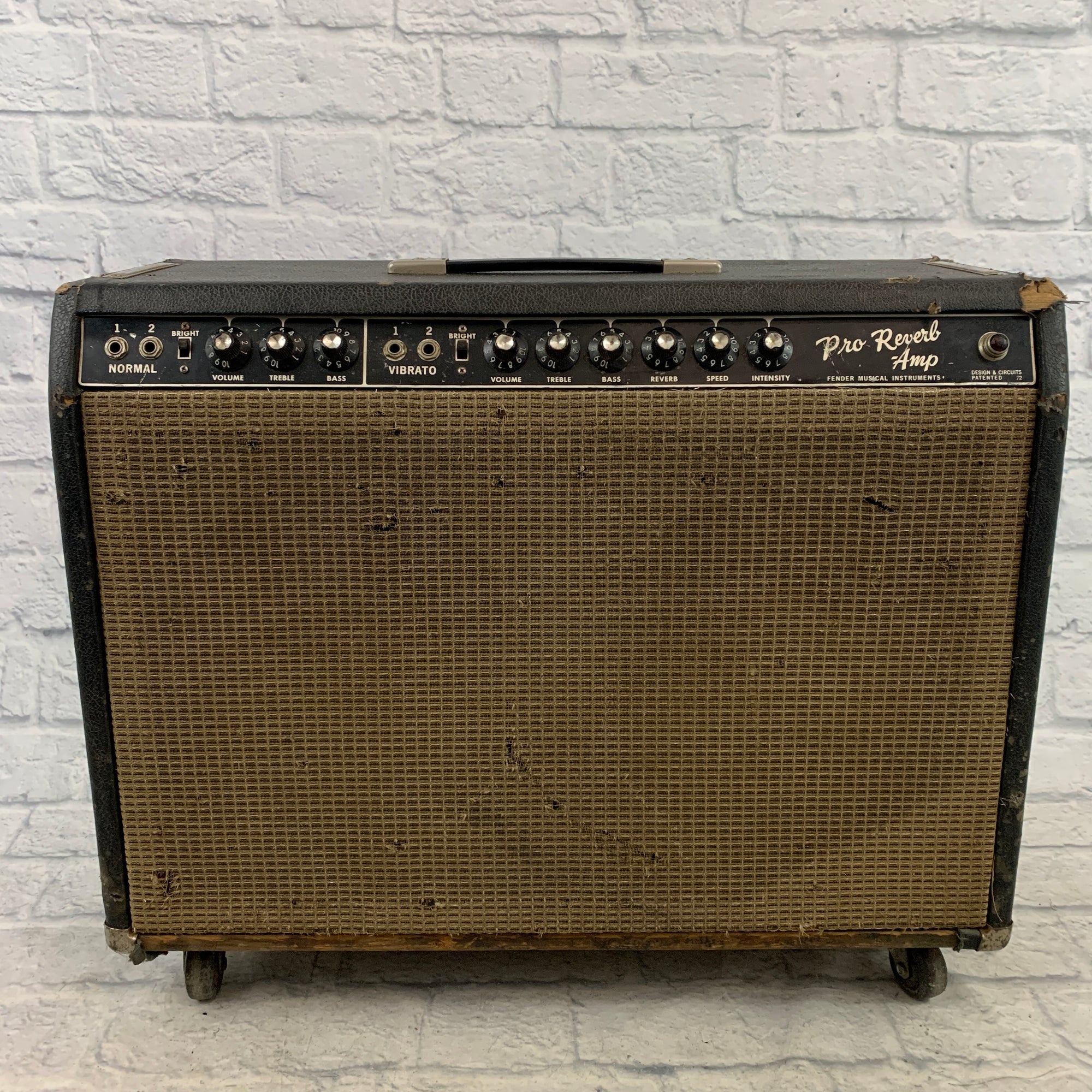 Vintage 1966 Fender Pro Reverb 40 Watt Guitar Combo Amp