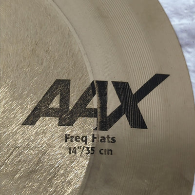 Sabian 14 AAX Freq Hats Hi Hat Cymbal Pair