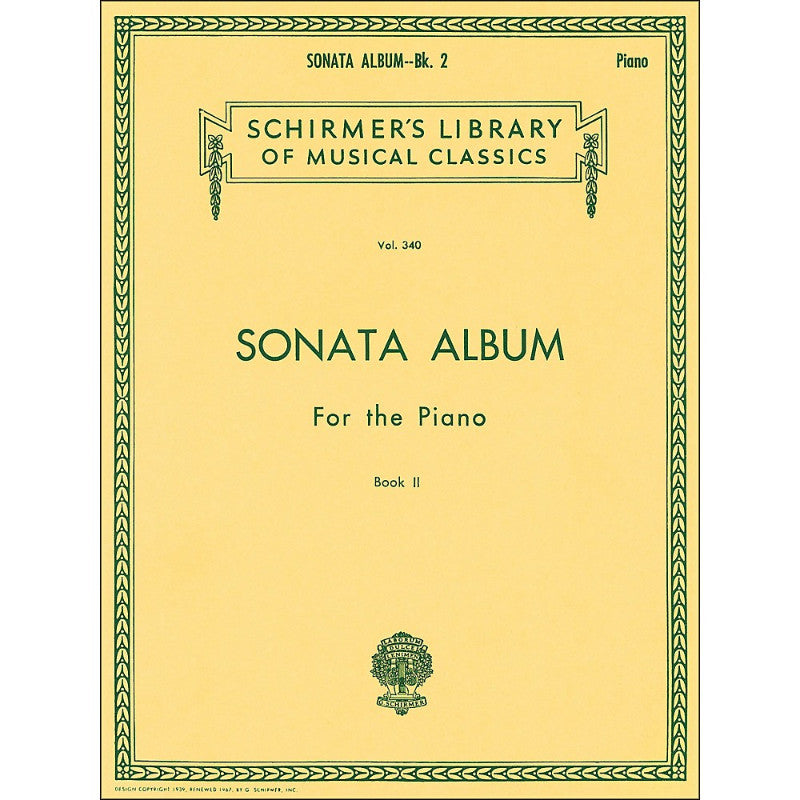 Schrimer's Sonata Album for the Piano