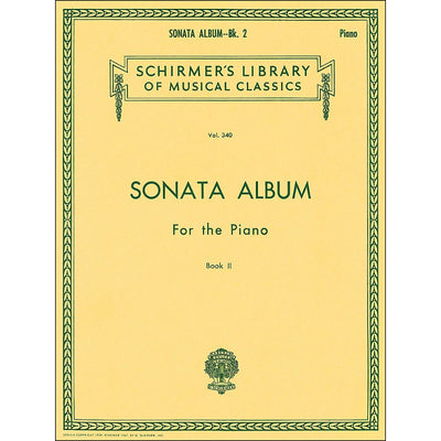 Schrimer's Sonata Album for the Piano