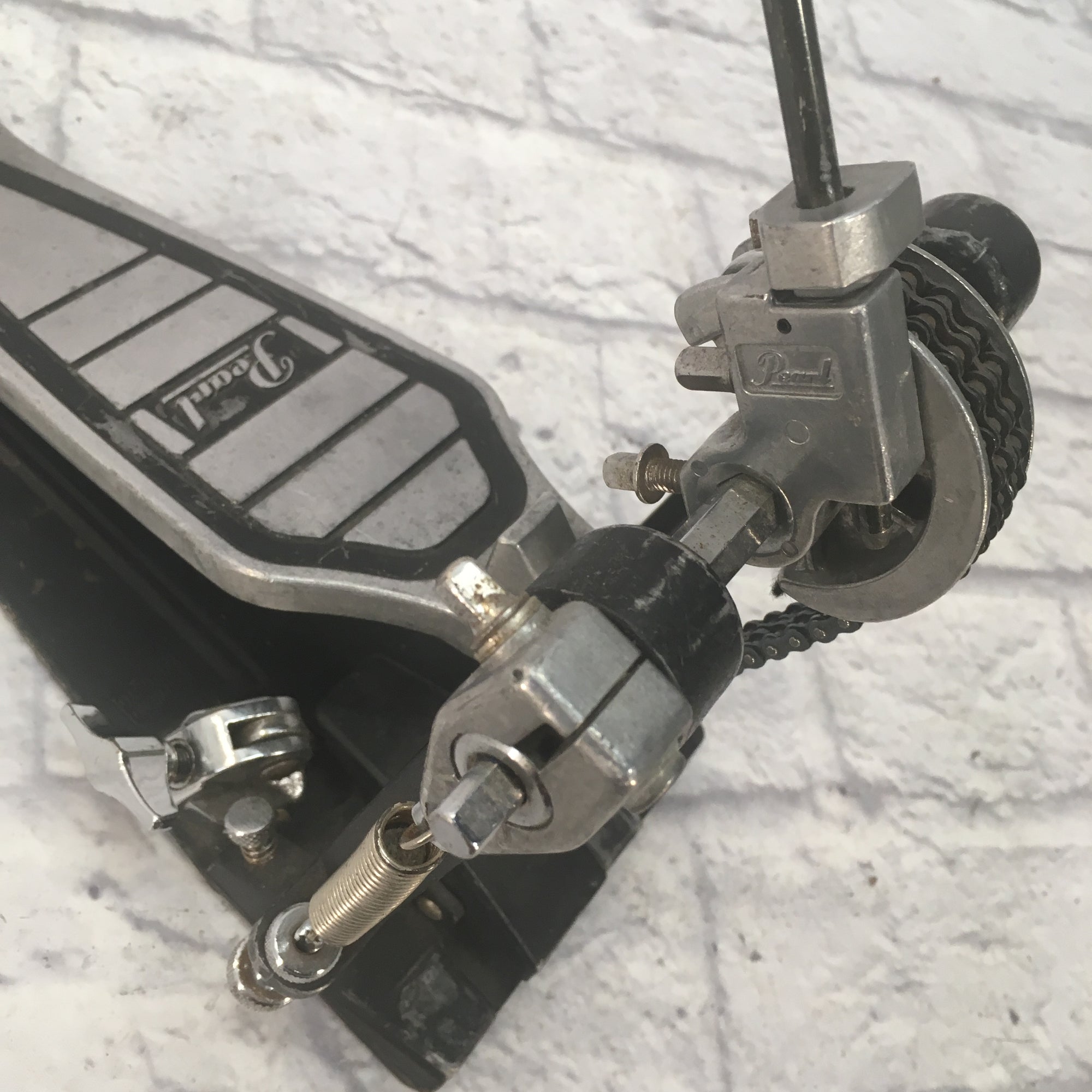 Vintage Pearl P-201P Double Chain Drive Heavy Duty Kick Pedal