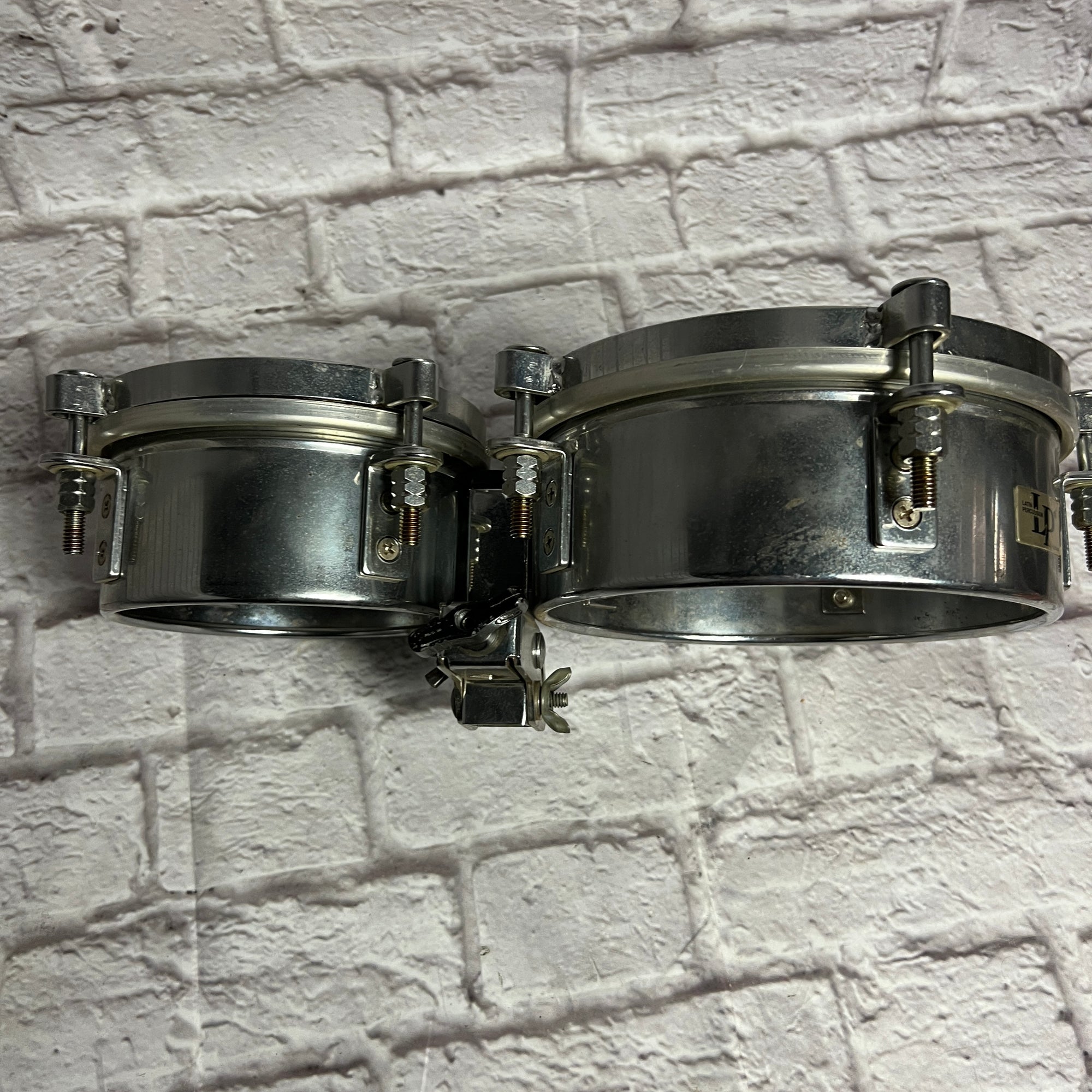 LP Latin Percussion Timbales 6 8 With Mount No Stand