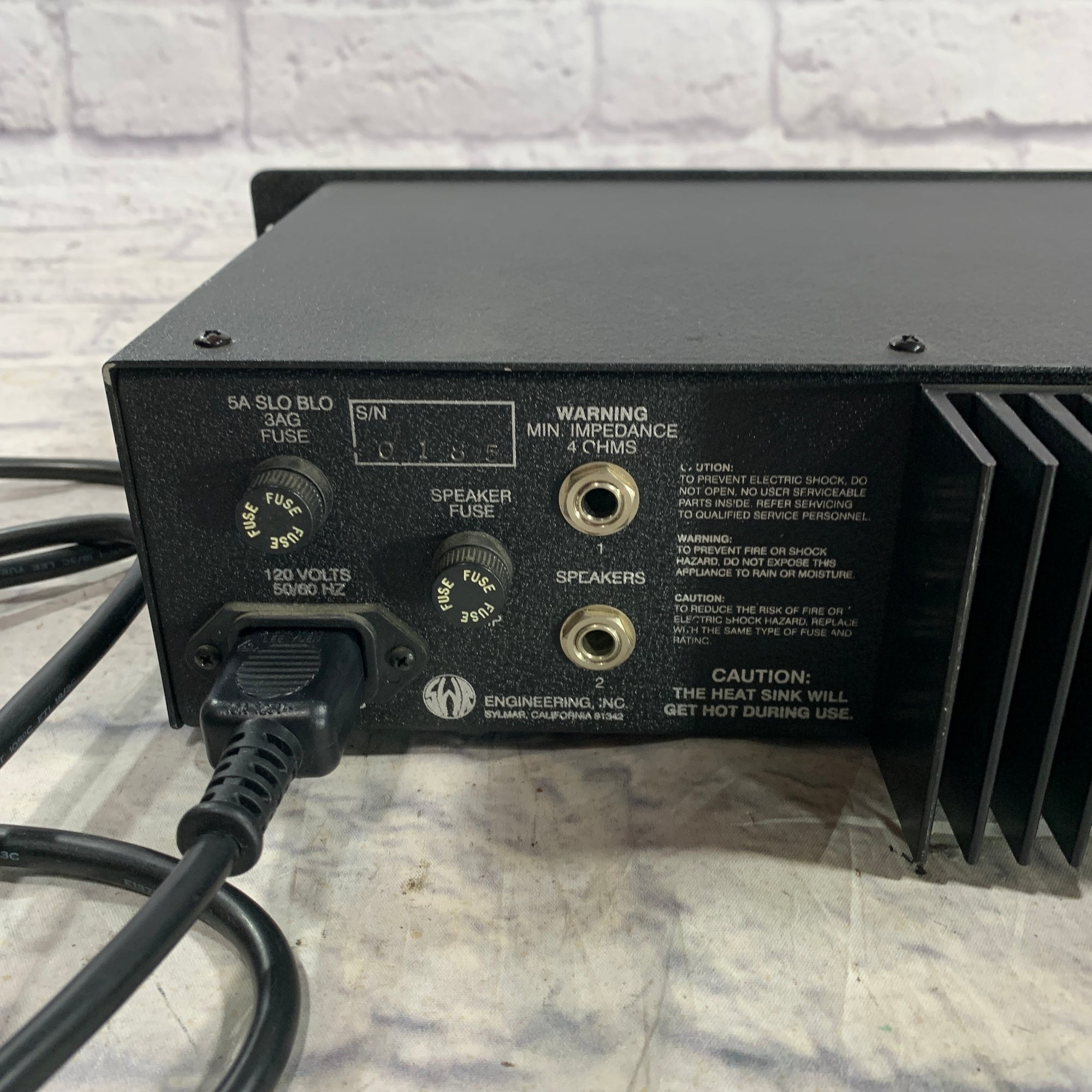 SWR Workingmans 300 Bass Head