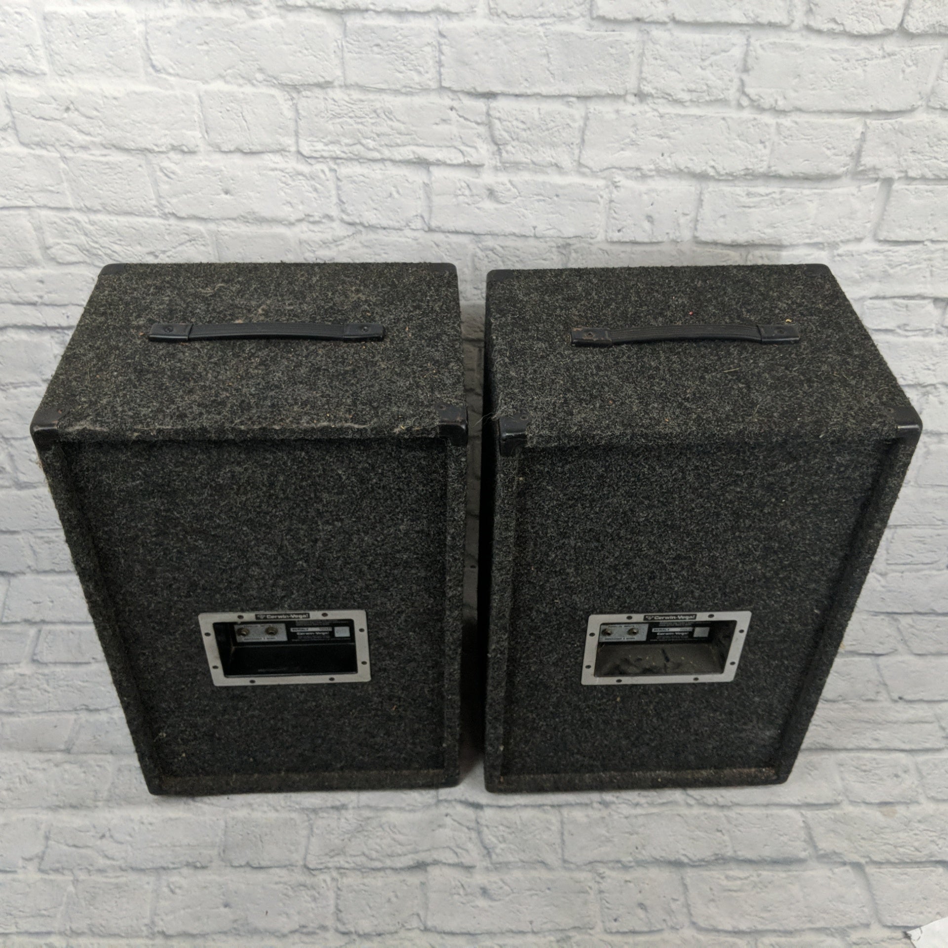 1990's Cerwin Vega V-12B PA Speakers (Pair)