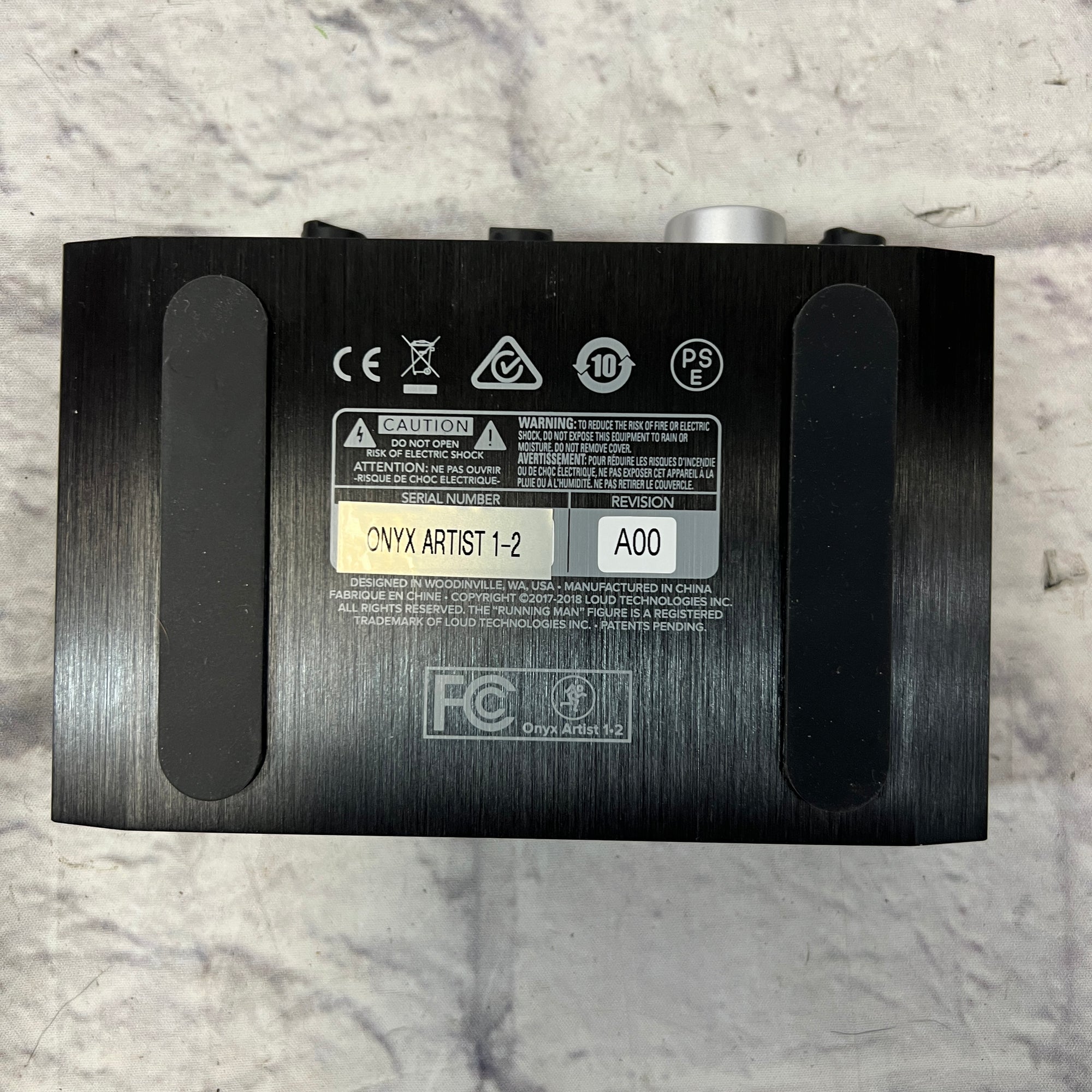 Mackie Onyx Artist 1.2 USB Recording Interface