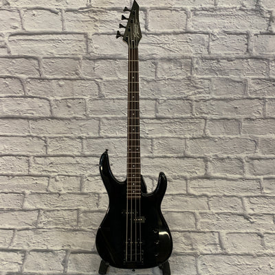 1989 Squier HM (Heavy Metal) 4 String Bass Black