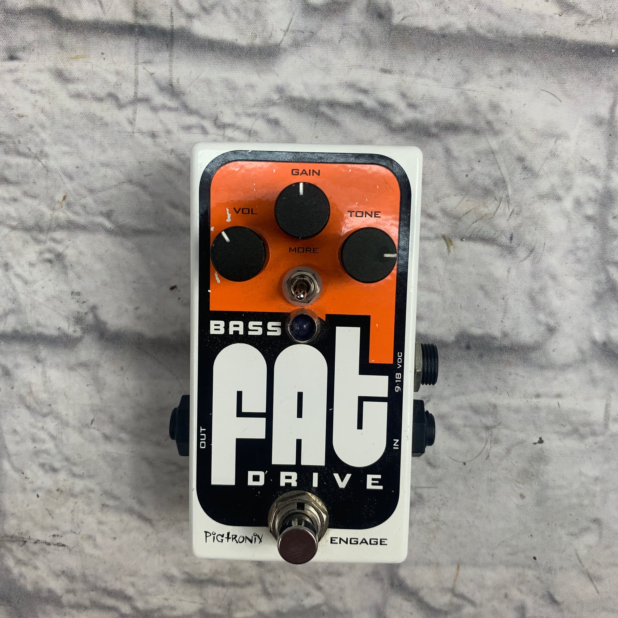 Pigtronix Bass Fat Drive Overdrive / Distortion Pedal