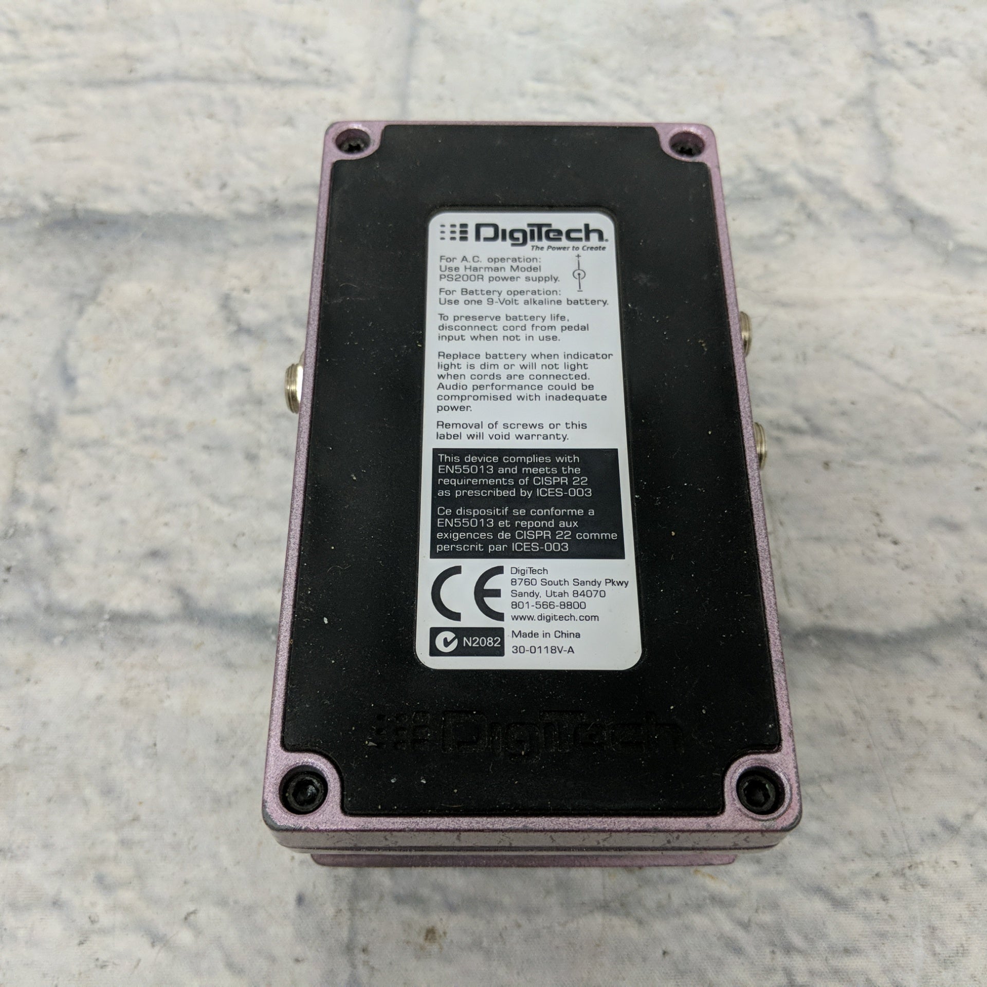 DigiTech Grunge Distortion Pedal - Evolution Music