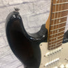 Austin Black Strat Style Electric Guitar