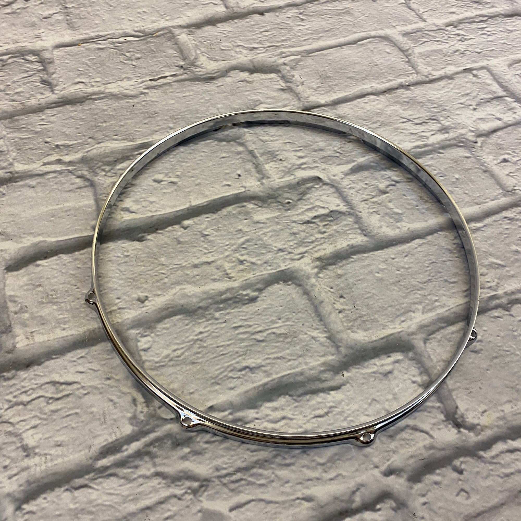 Unknown 16" 8-Hole Chrome Drum Hoop