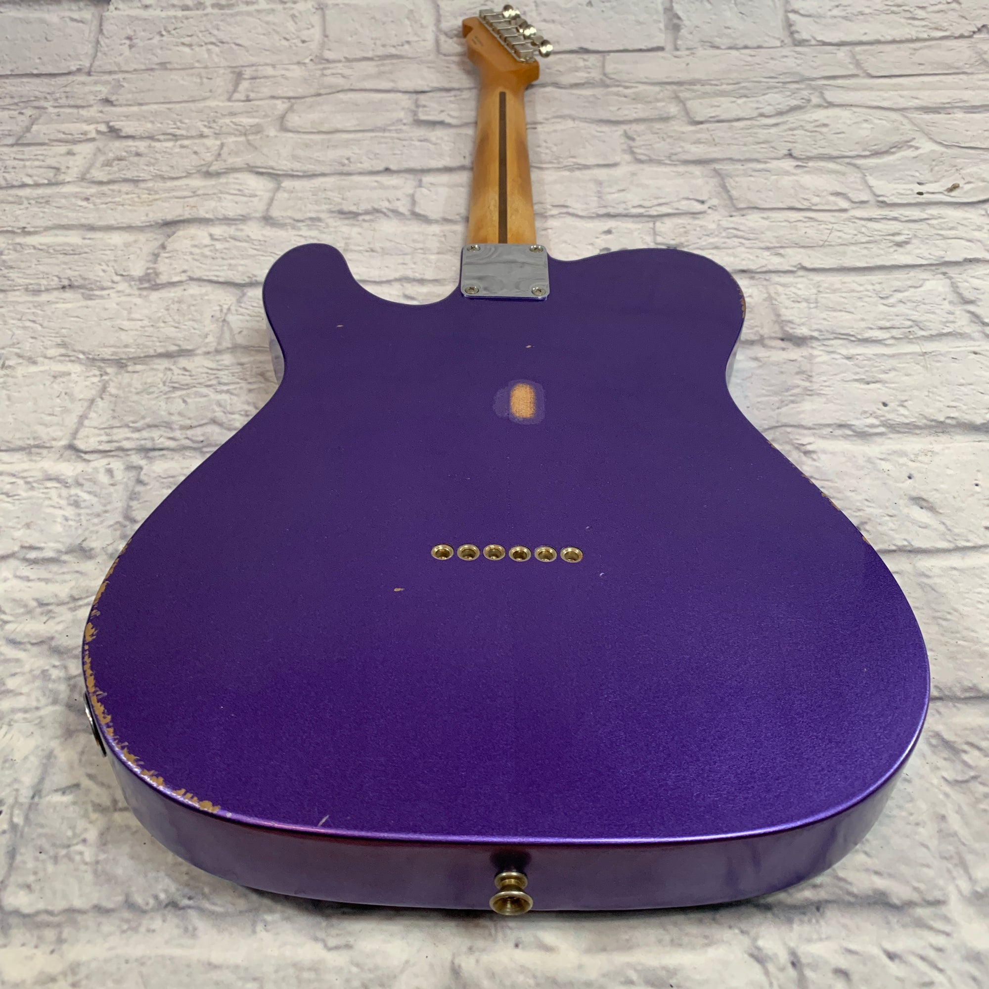 Fender Road Worn '50s Telecaster Limited Edition Electric Guitar Purple Metallic