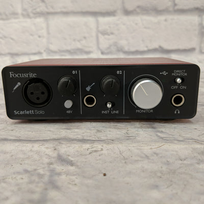 Focusrite Scarlett Solo Audio Interface