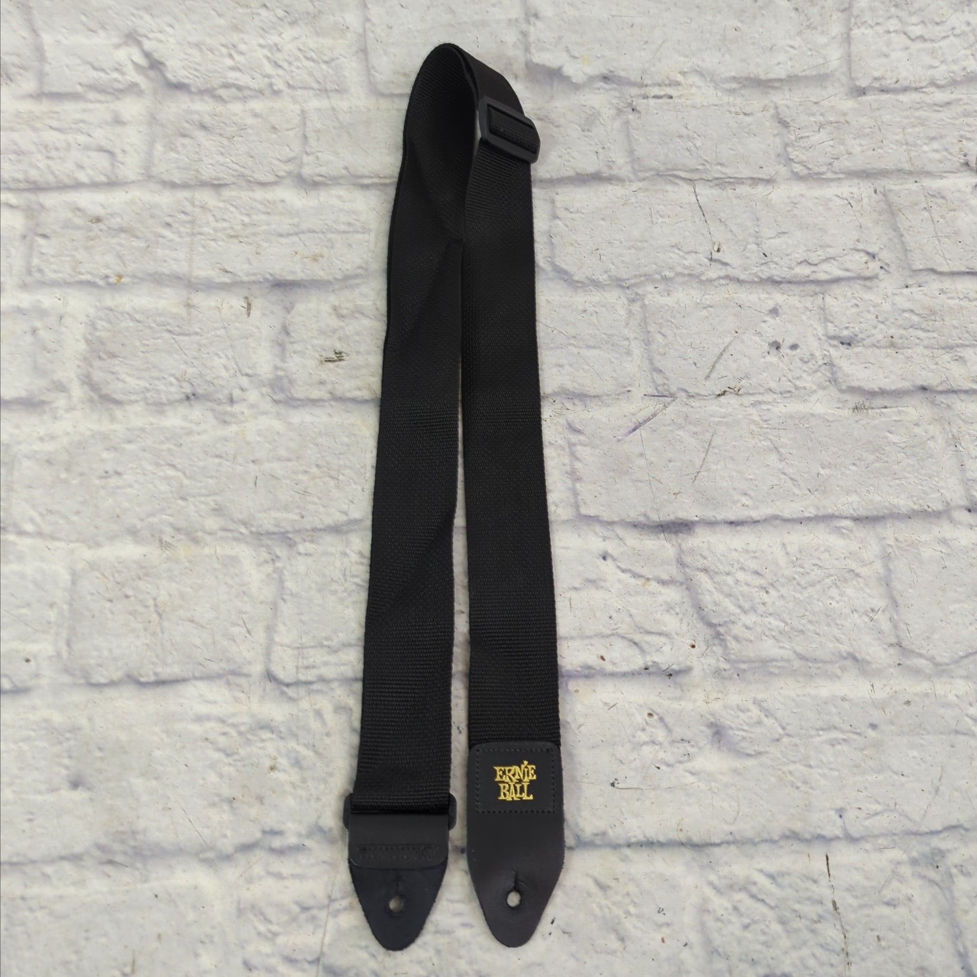 Ernie Ball Black Polypro Guitar Strap