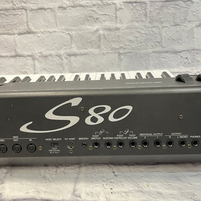 Yamaha S80 88 Weighted Key Synthesizer