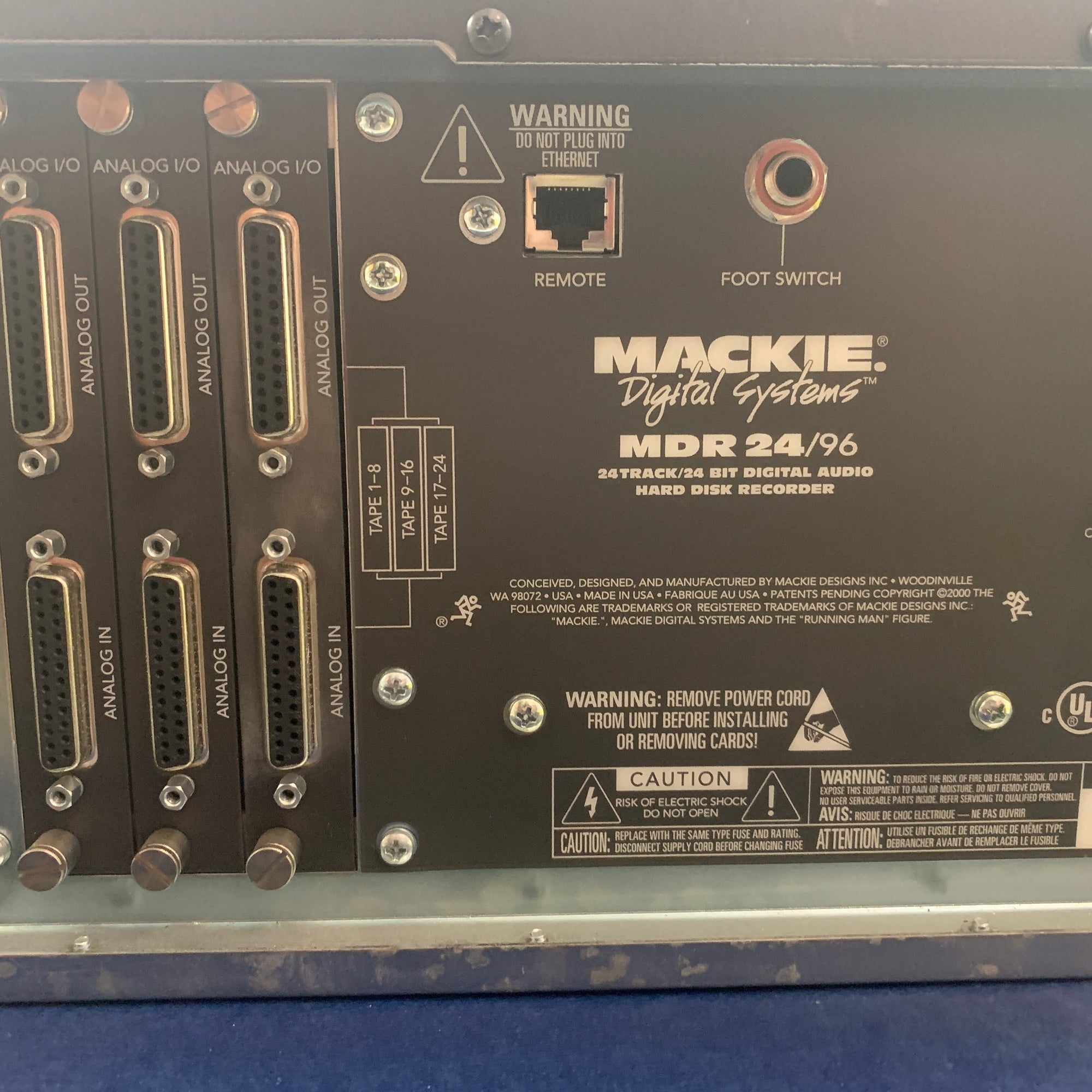 Mackie MDR 24/96 Digital Recorder