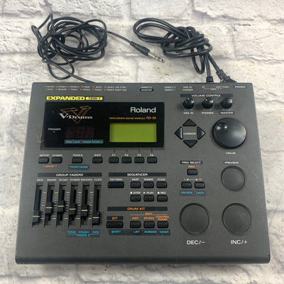 Roland TD10 Electronic Drum Module with TDW-1 Expansion Built-In