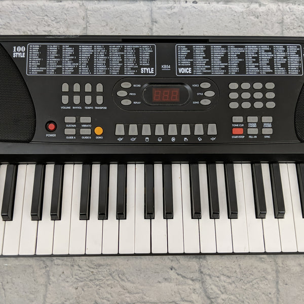 Huntington KB54 54-Key Portable Electronic Keyboard - Evolution Music