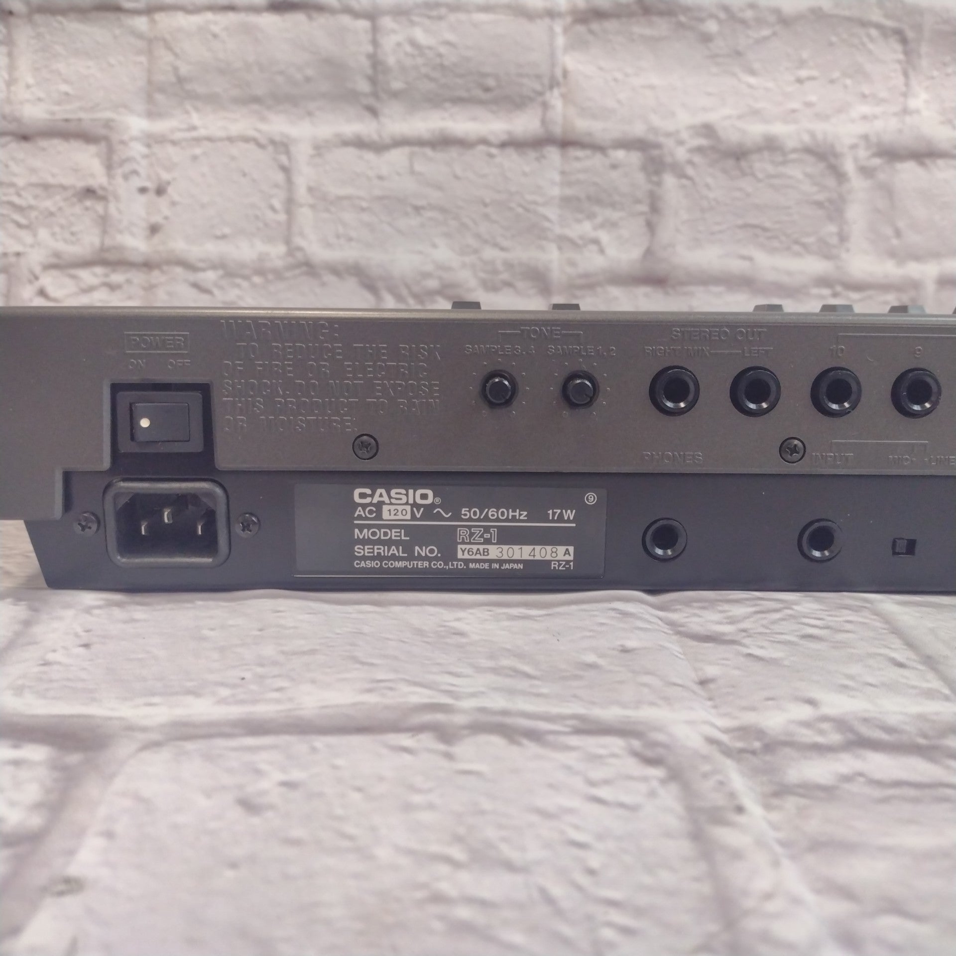 Casio RZ-1 Sampling Rhythm Composer Drum Machine