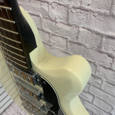 Supro Island Series Hampton White Electric Guitar