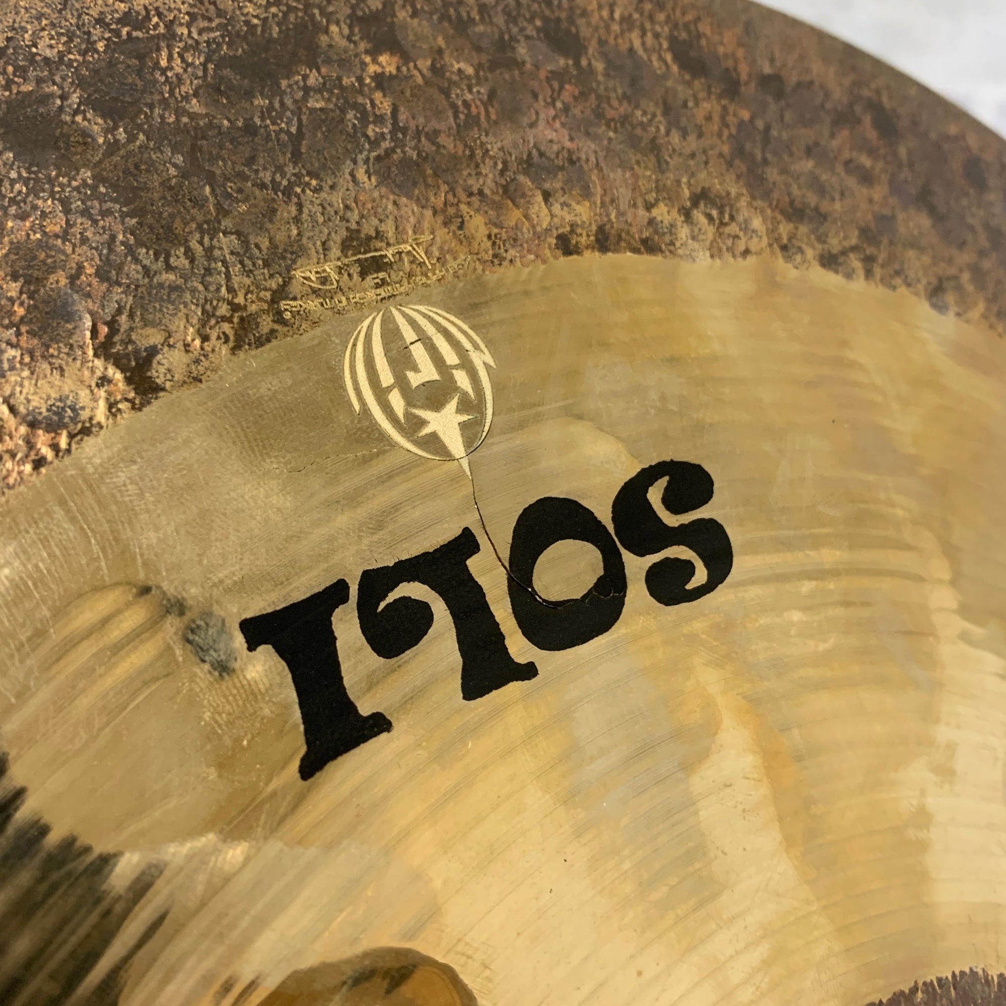 Diril Soli 14" Hi Hats CRACKED Hi Hats