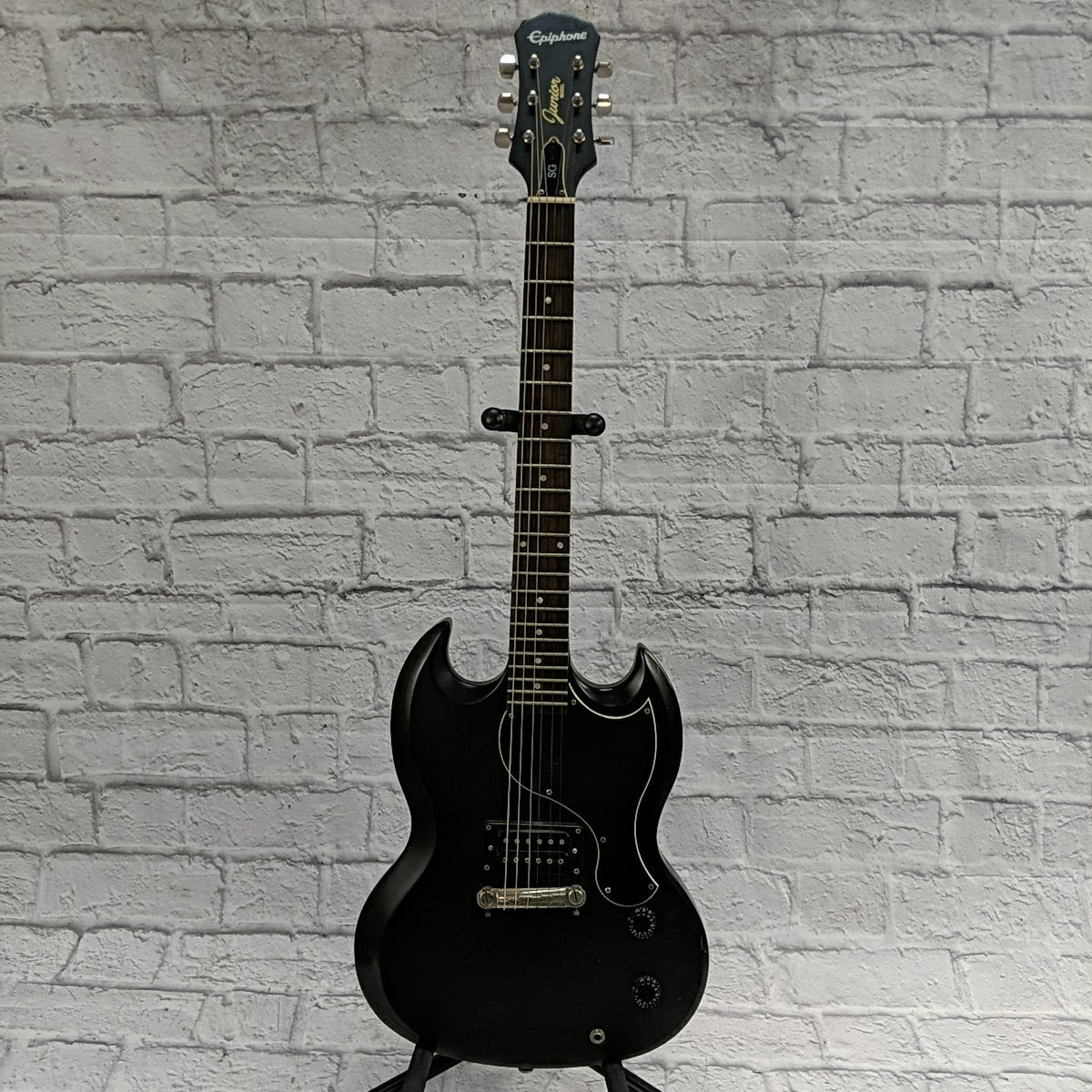 Epiphone SG Junior Black Electric Guitar - Evolution Music