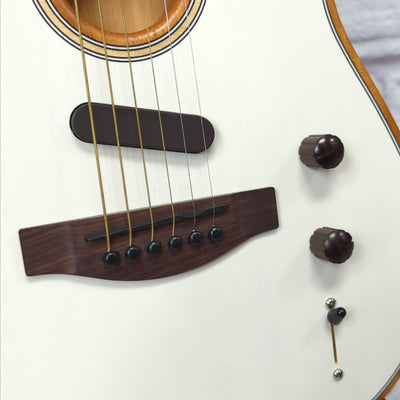 Fender Acoustasonic Player Telecaster Acoustic Electric Guitar - Arctic White MIM