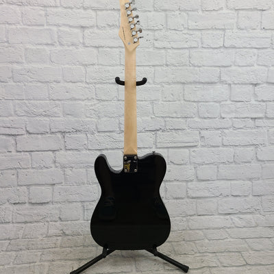 Nashville Guitar Works 120 Single Cutaway - Black, Rosewood Fretboard
